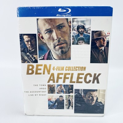 Ben Affleck 4-Film Collection Blu Ray The Town Argo Accountant Live By Night NEW