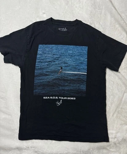 Sza S.O.S. Tour 2023 Small Black Graphic T-Shirt - product listing photo