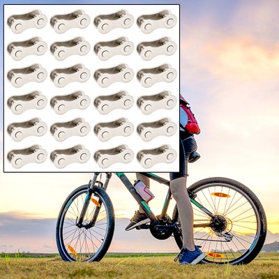 Fahrradkette Master Links Set-Kit Silber Single Speed Verbindungszubehör