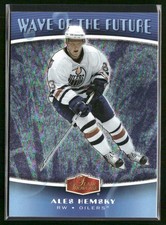 2006-07 Flair Showcase Ales Hemsky Wave of the Future #WF14 Edmonton Oilers