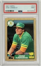 Jose Canseco Cards, Rookie Cards and Autographed Memorabilia Guide 8