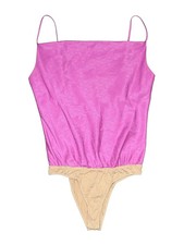 WAYF Women Pink Bodysuit M