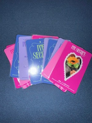 IVE OFFCIAL SECRET ALBUM QQ MUSIC POB PHOTOCARD SET | eBay