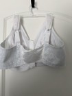 Playtex 18 Hour Bra 44DD White Light Lined Wireless, front close, comfort straps — photo 2