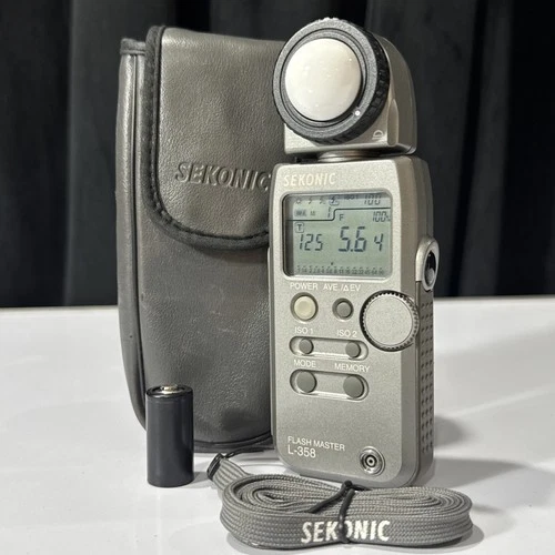 Sekonic L-358 Flash Master with RT-Module 32 Pocketwizard Transmitter - Tested