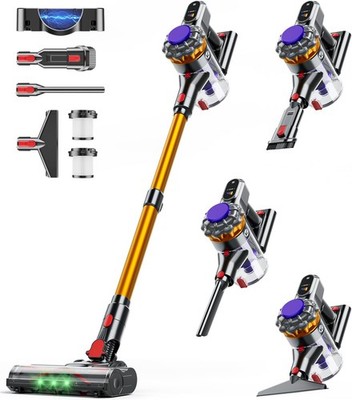 Cordless Vacuum 550W 45KPA 65Mins Self Standing LED