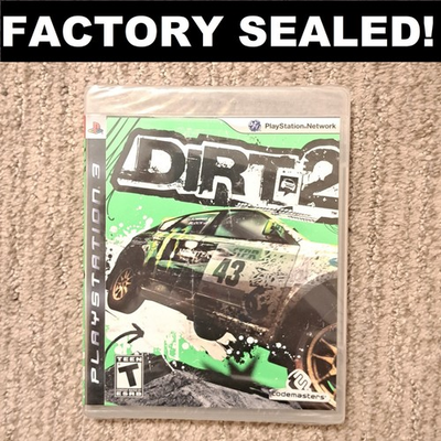 #ad #ad 🏎️*Factory Sealed NEW* Dirt 2 Racing Video Game Sony PlayStation 3 2009 PS3 🏎 $39.99