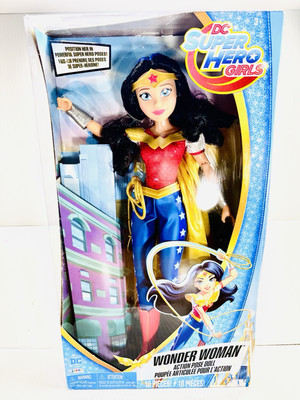 DC Super Hero Girls Wonder Woman 18'' Large Action Poseable Tall Doll Jakks NIB