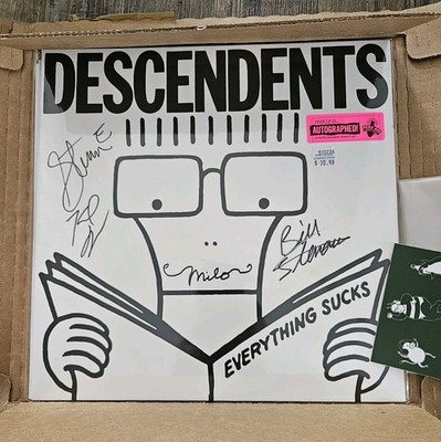 Descendents Signed Everything Sucks Vinyl LP Brand New Rare