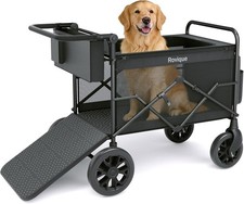 Dog Stroller for Medium Large Dogs,2-in-1 Foldable Dog Wagon 200 LB
