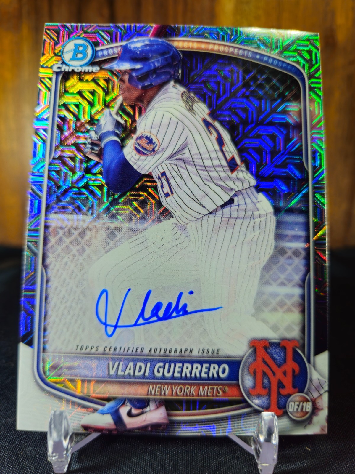 Vladi Guerrero 2025 Bowman Chrome Mojo Auto #BMA-VG