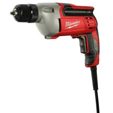 Milwaukee Corded Electric Drill 0240-20, 3/8in. Keyless Chuck ,New Damaged Box