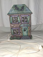 Vintage Ceramic Lighted Haunted House