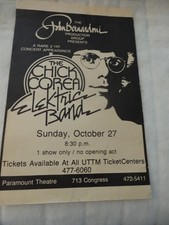 Chick Corea Poster 80's Vintage Elektric Band Tour Paramount Theater 11X17