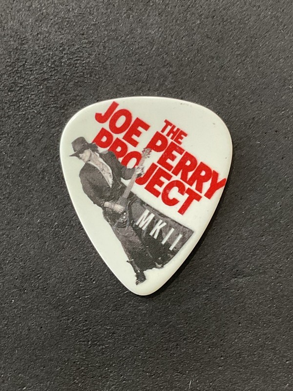 Joe Perry Project NEW YORK NY 2023 Signature Tour Guitar Pick (A)