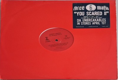 Three 6 Mafia   You Scared Part II 12'' - CAS 59513 - US Hip Hop - 2003