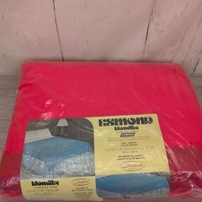 VTG Chatham Esmond Klondike 72"x90" Twin Full Acrylic Blanket Red USA Made New