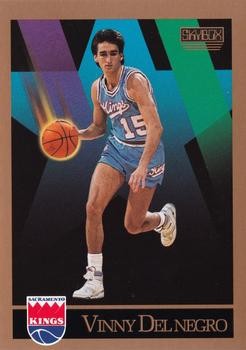1990-91 SkyBox #245 Vinny Del Negro