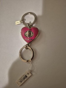 Coach Heart Keychain | eBay