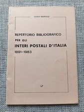 REPERTORIO BIBLIOGRAFICO PER GLI INTERI POSTALI D'ITALIA 1891-1983 DI L. PERTILE