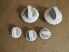 Kenmore W/D Combo Control Knob Set Part #131652501 131652201 131652401 131652601