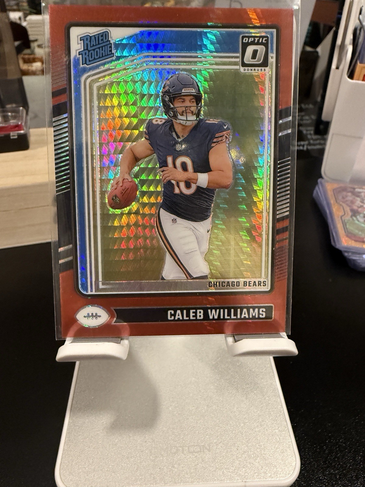 2024 Caleb Williams Optic Red Hyper RC #201