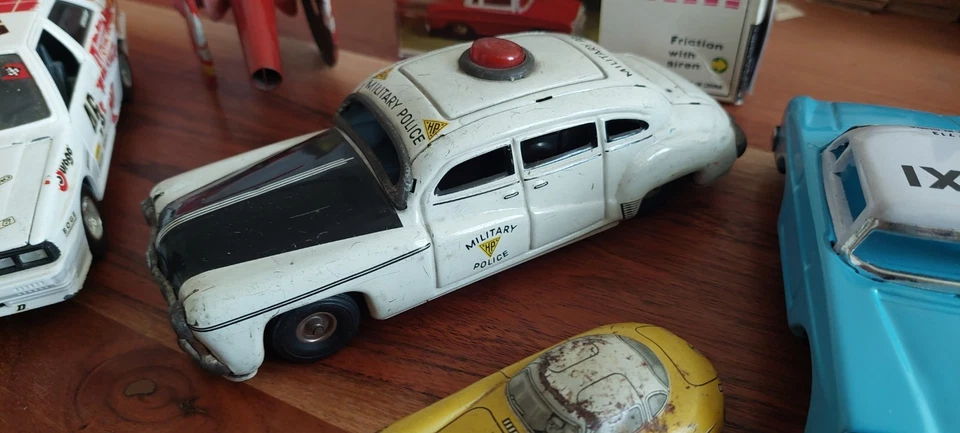 Blechspielzeug Modellauto Konvolut Tippco Bburago Huki MF China Polizei Audi - Bild 2 von 4