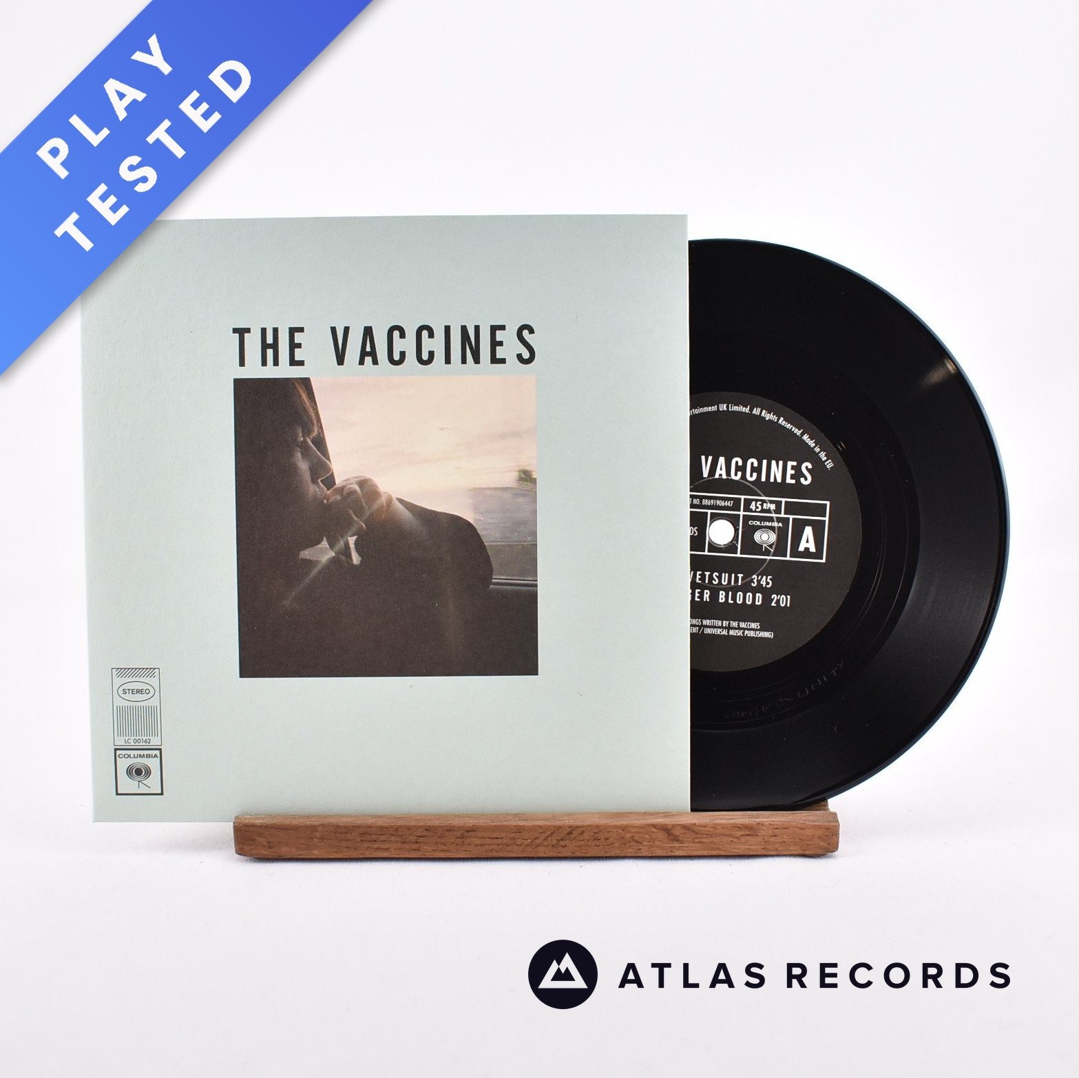 The Vaccines - Wetsuit / Tiger Blood - Limited Edition 7"" Vinyl Record - NM/NM