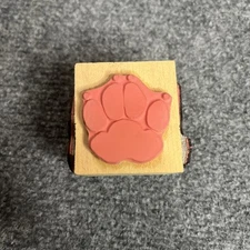 Vintage Dog Rubber Stamp Art Gone Wild Cube 90s Doggie Shapes