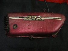 Oil Tank, Ruby Red (74), 1973-75 Yamaha RD350, 360-21705-00-A8