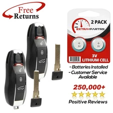 2 For 2010 2011 2012 2013 2014 2015 2016 2017 Porsche Cayenne Keyless Entry Fob