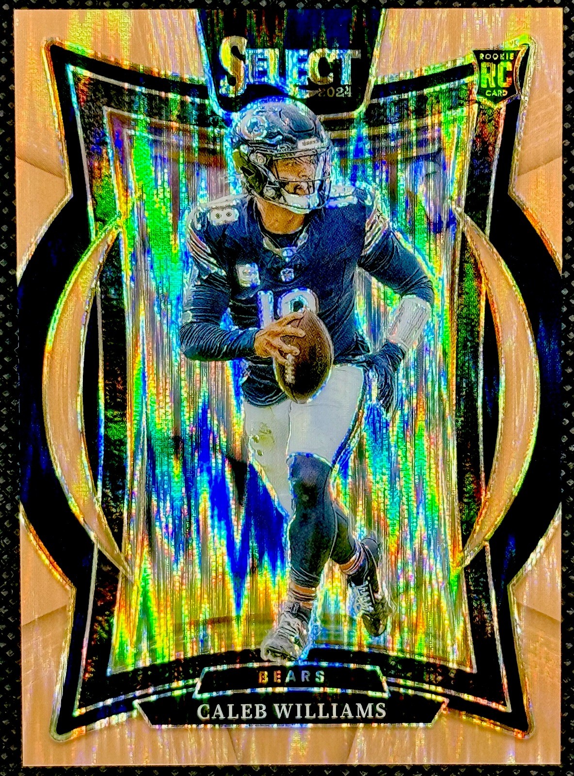 2024 Select Concourse Copper Prizm Shock #25 CALEB WILLIAMS #230/299 Bears (RC)