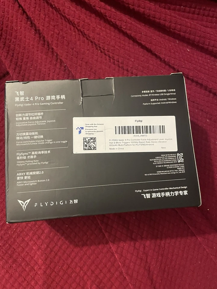 Flydigi Vader 4 Pro Wireless Controller for PC and Switch New In Box - Image 3 of 4
