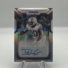 Panini 2019 Prizm Draft Picks Demarcus Christmas Autograph Rookie #179