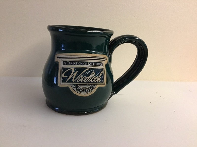 Deneen Pottery  Hand Crafted Mug A TRADITION EXCELLENCE WOODLOCH SPRINGS 10oz.