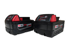  2- PACK  Milwaukee 48-11-1828 M18 REDLITHIUM XC 3.0Ah 18V Battery Open Box