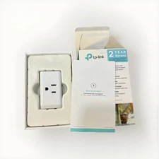 Smart Plug TP-Link Kasa Wi-Fi (KP100), No Hub Required (Pairs w/ Amazon/Google)
