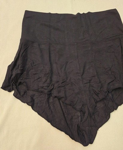 $65 NEGATIVE Underwear Women's Whipped Weightless Mini Short- Black - (Small) - Picture 2 of 10