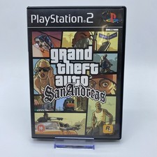 Grand Theft Auto San Andreas For The PS2 With Manual