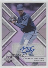 2018 Panini Elite Extra Edition Auto Yunior Severino #103 Auto g1z