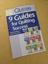 Quilters Newsletter 9 Guides for Quilting Success Booklet Excellent Condition