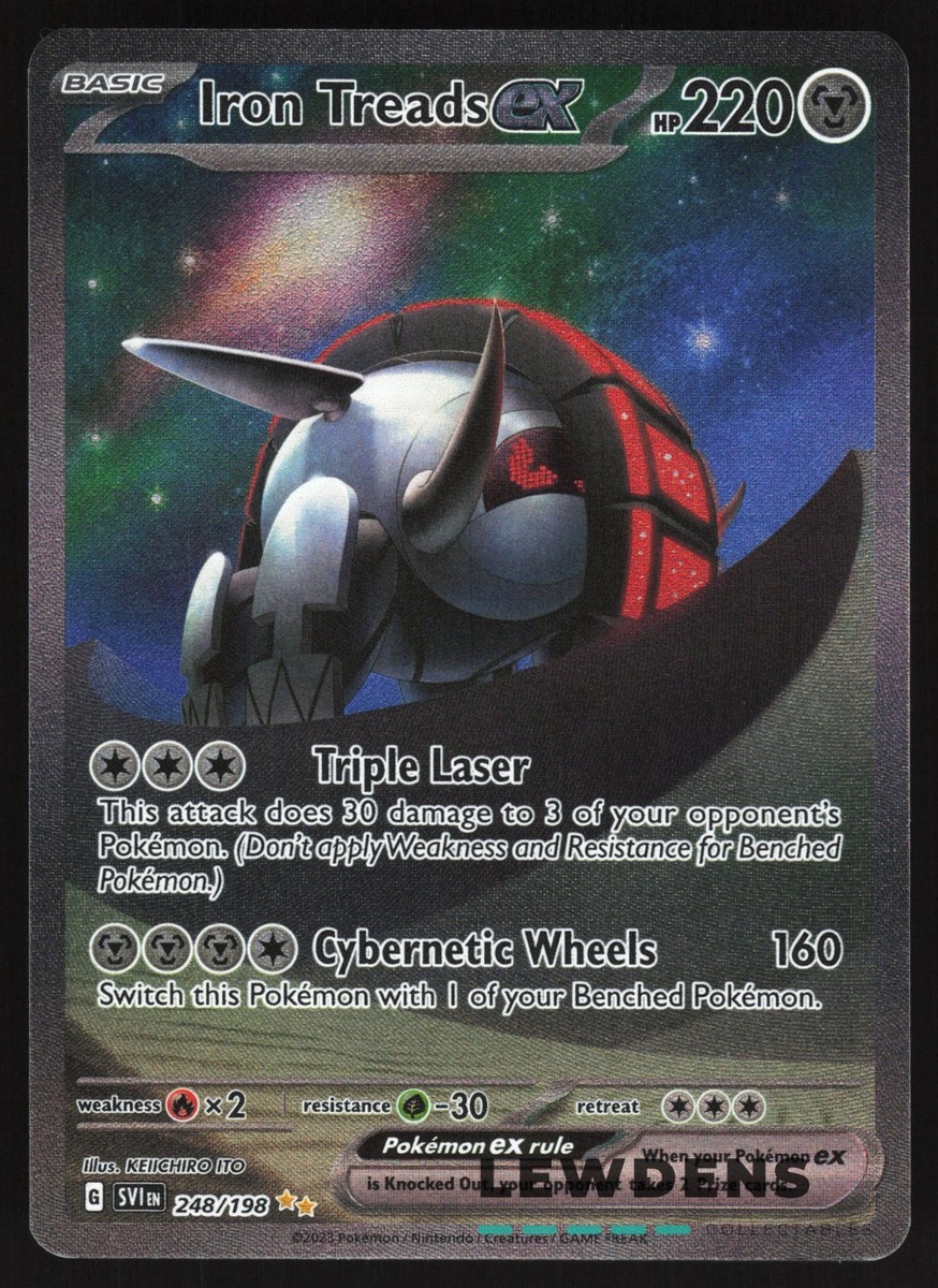 Iron Treads ex - 248/198 - Special Illustration Rare Scarlet