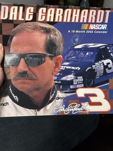 2002 Dale Earnhardt (Sr.) 16-Month Calendar (Hometown Graphics / At-A-Glance)