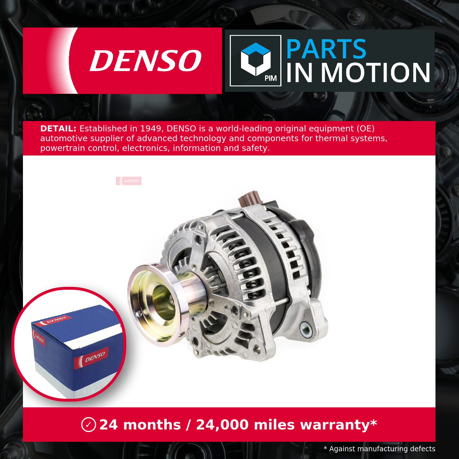 Denso Dan932 Alternator - Image 6