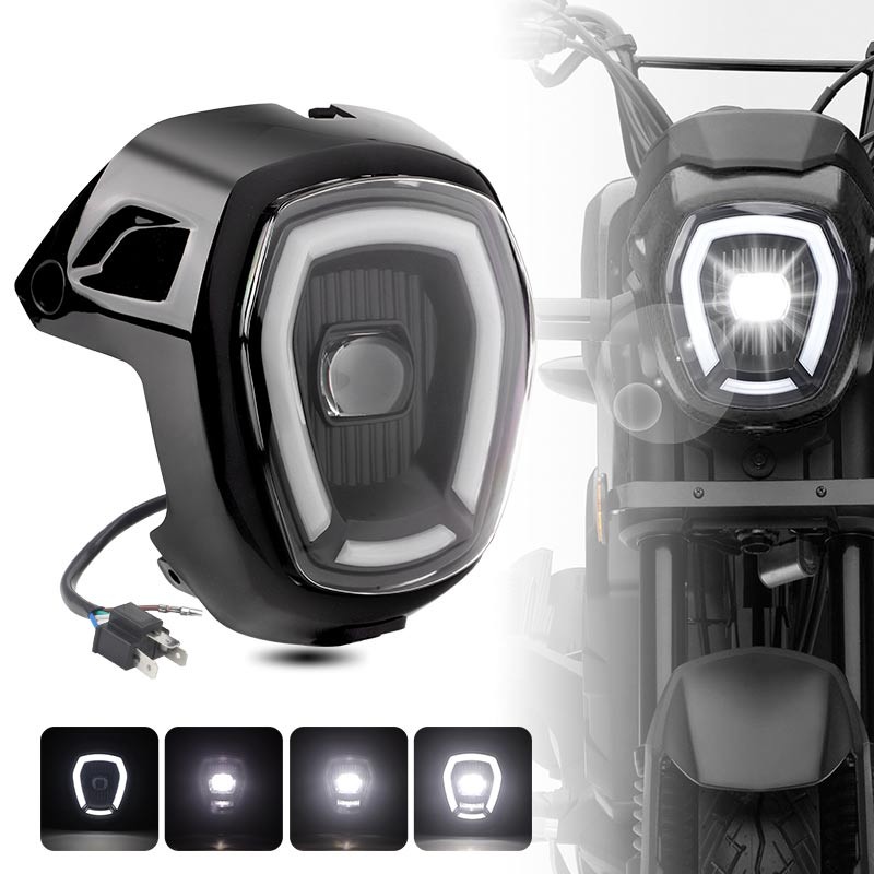 NH338☆ Front Headlight Head Lamp Assembly Fit For Kawasaki Ninja ZX6R ZX