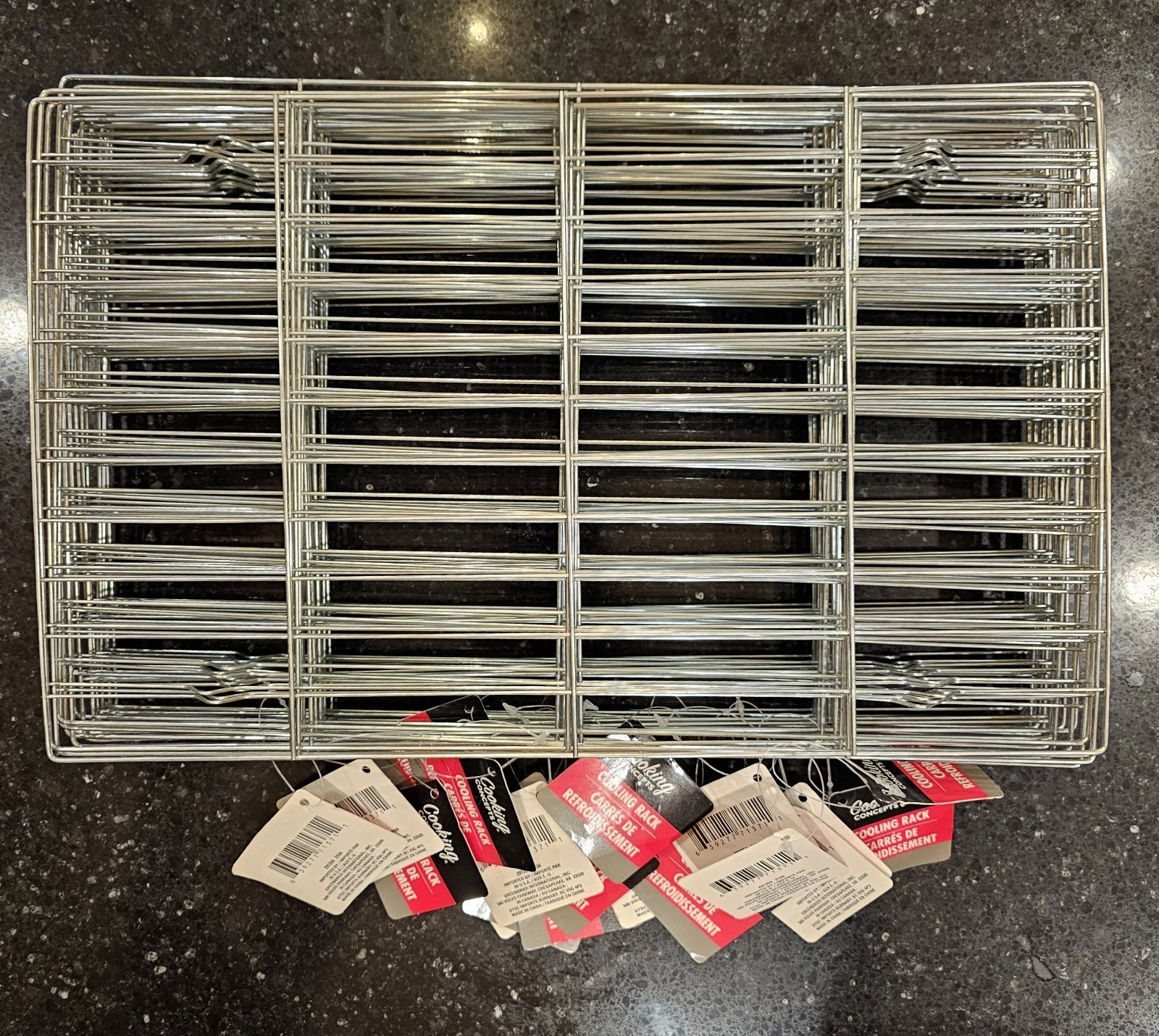 BARGAIN LOT OF 20 ALL FOR ONE PRICE Cooking Concepts Wire Cooling Rack 16”x10”