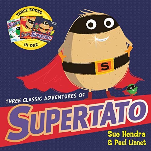 Sue Hendra - Three Classic Adventures Of Supertato Featuring Veggie - G245Z-image