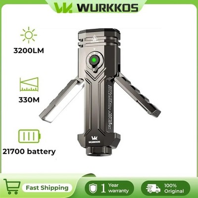 Wurkkos HD02 LED Camping Lamp - 30W, 800 Lumen, Rechargeable Waterproof