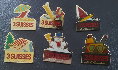 Pin s 6er Set Mode 3 Schweizer Le Chouchou (169)