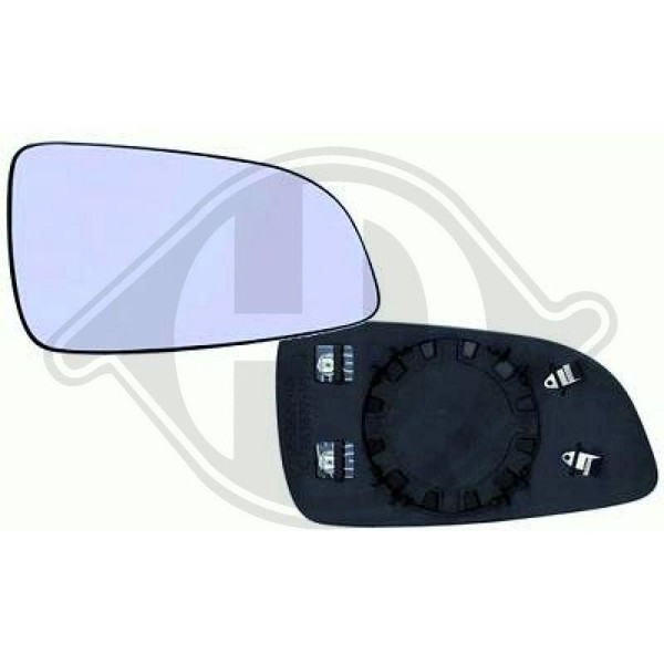 Spiegelglas AußEnspiegel Diederichs 1806226 FüR Opel Rechts-image
